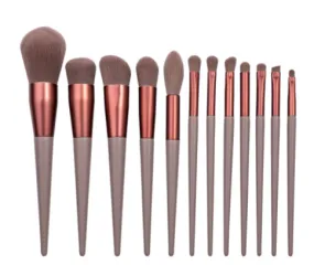 12 Piece Designer Pro Chocolate Brush Set - MQO 12 pcs