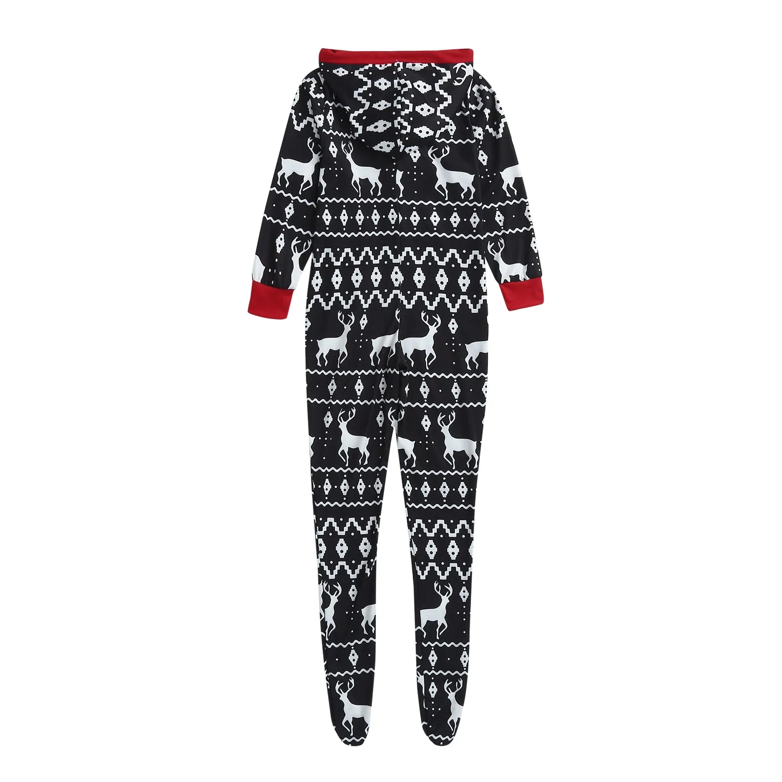 2024 New Family Christmas Matching One-Piece Pullover Pajama Set