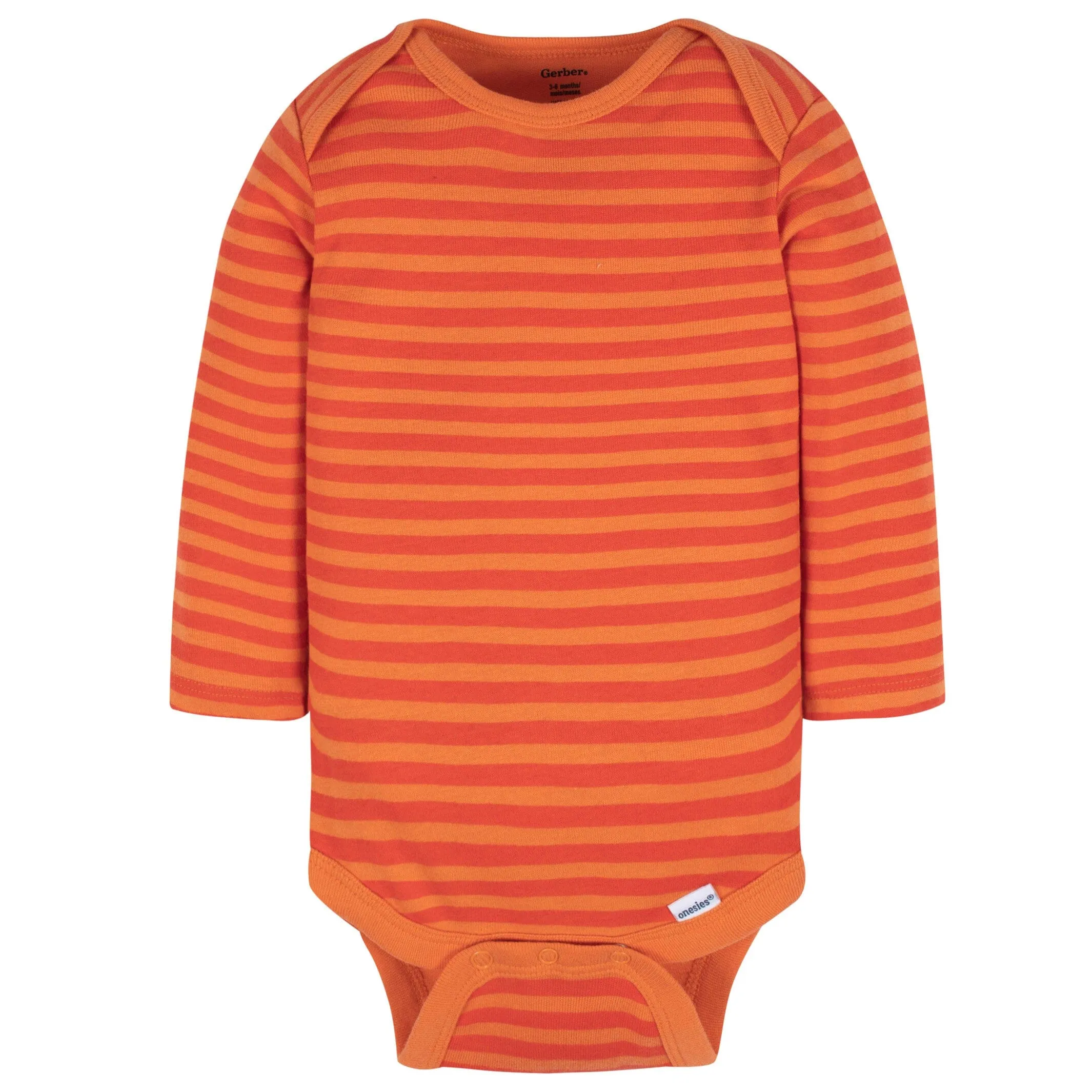 3-Pack Baby Neutral Trick Or Treat Long Sleeve Onesies® Bodysuits