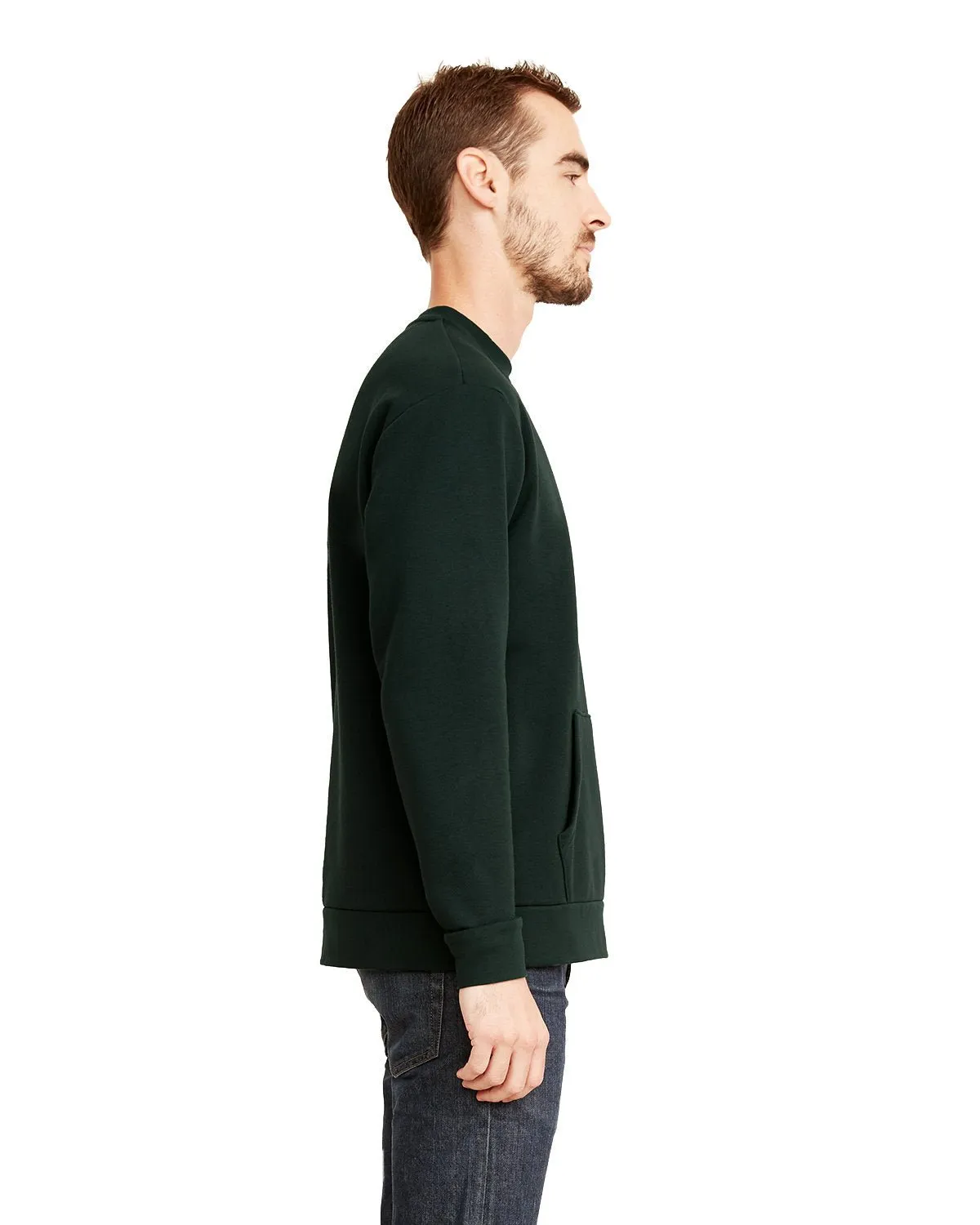 9001-Next Level Apparel-FOREST GREEN