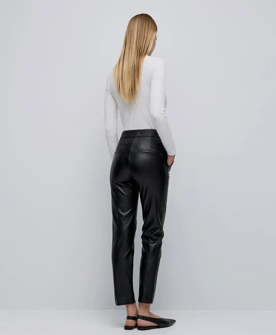 Access Fashion High Waist Straight Shimmery Pants