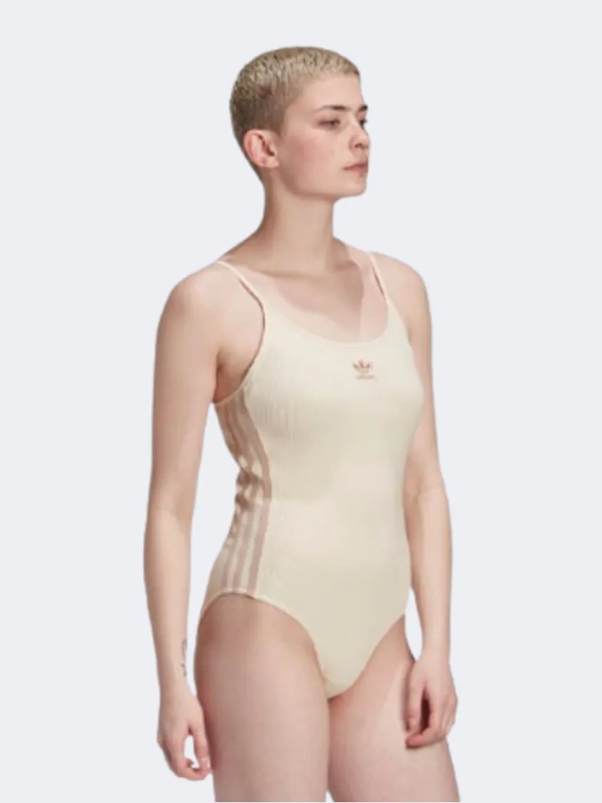 Adidas Ribbed Women Original Monokini Linen