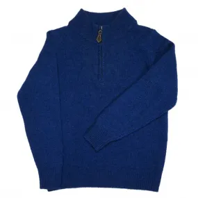 Alan Paine Dearne Lambswool Quarter Zip Jumper