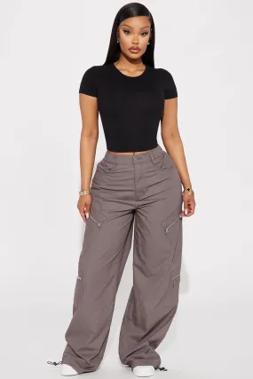 All My Life Ripstop Cargo Pant - Charcoal