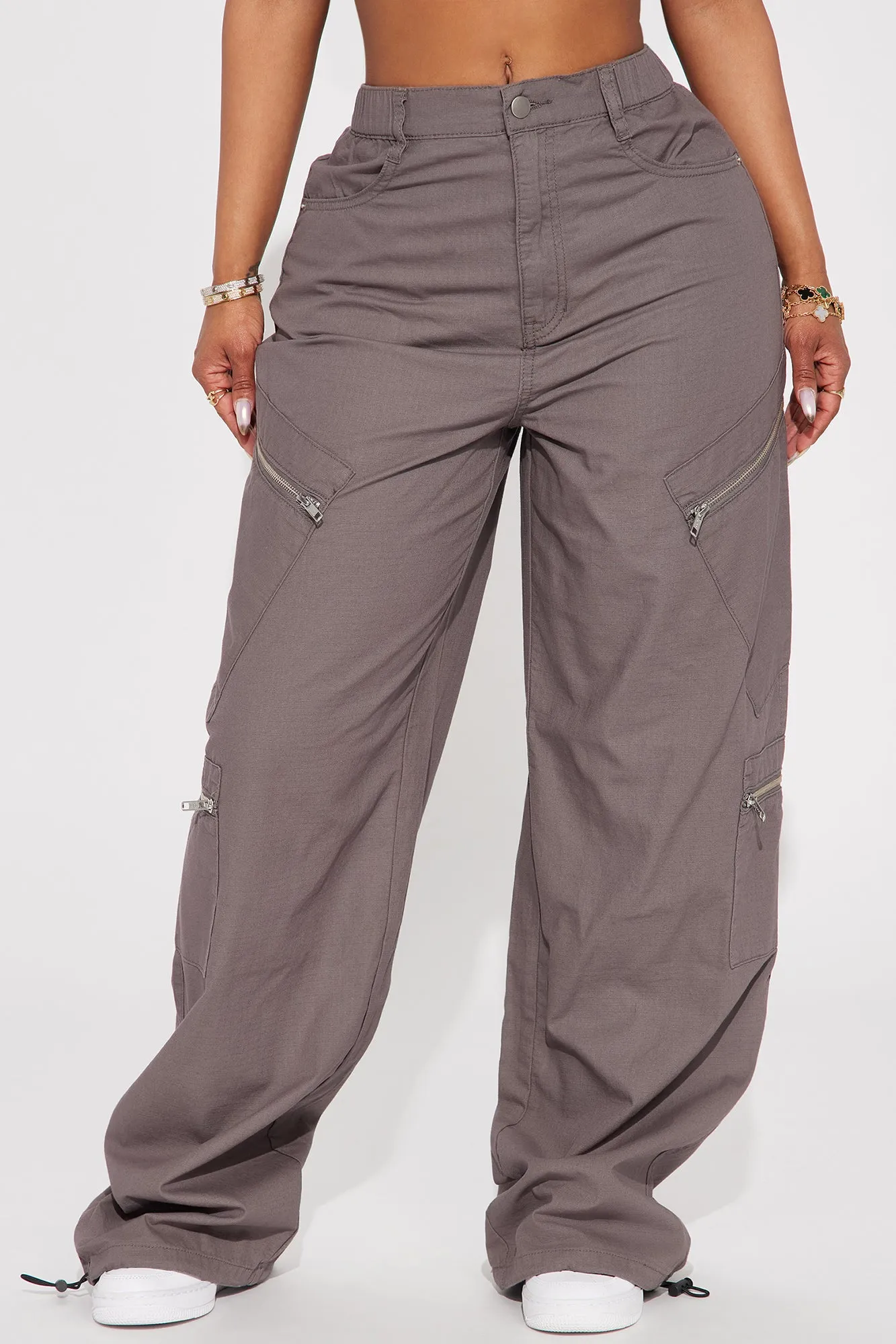 All My Life Ripstop Cargo Pant - Charcoal