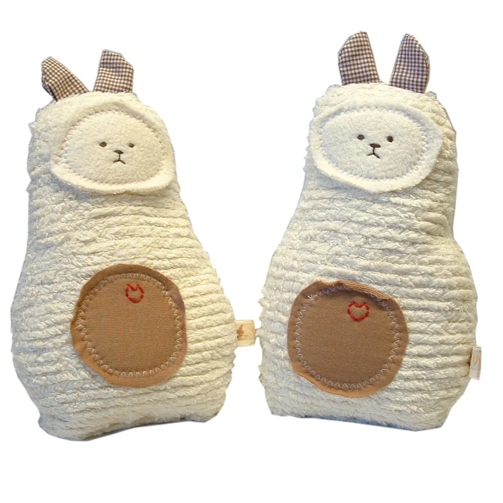 All Natural Handcrafted Chenille Bunny - Made in the USA!