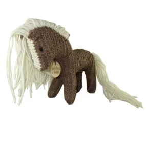 All Natural Handcrafted Knit Earth Pony - Made in the USA!