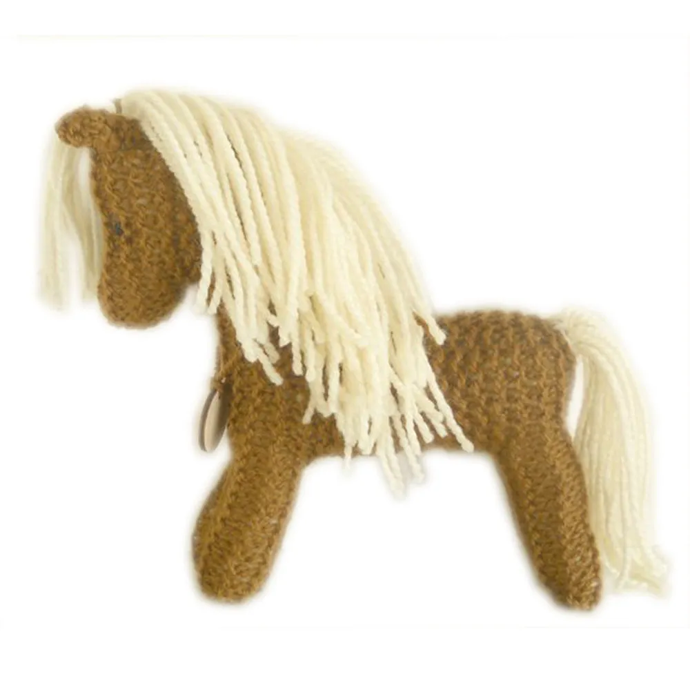 All Natural Handcrafted Knit Earth Pony - Made in the USA!