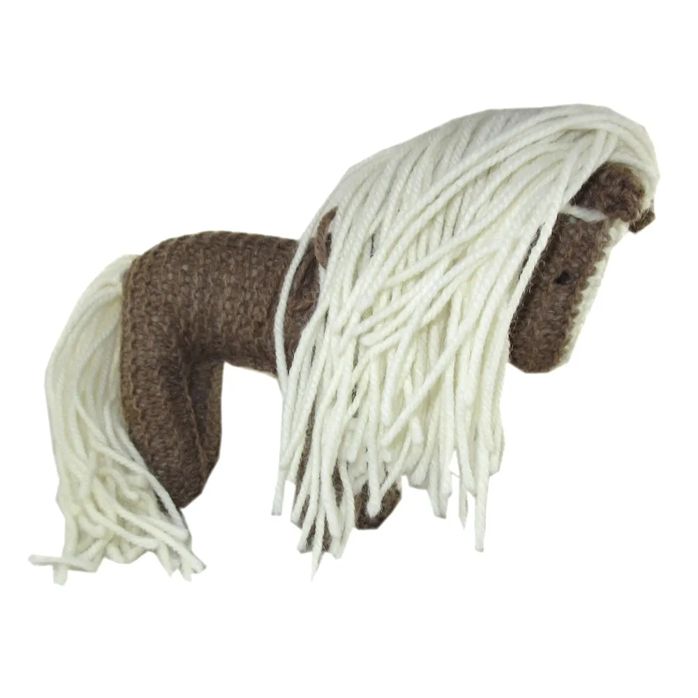 All Natural Handcrafted Knit Earth Pony - Made in the USA!