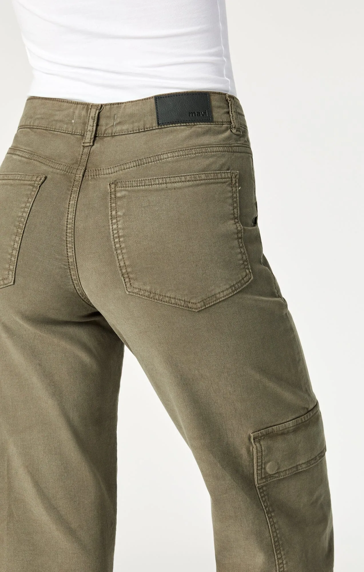 ALVA STRAIGHT CARGO IN CAPERS LUXE TWILL