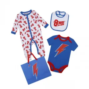 Amplified Baby David Bowie Babygrow Set