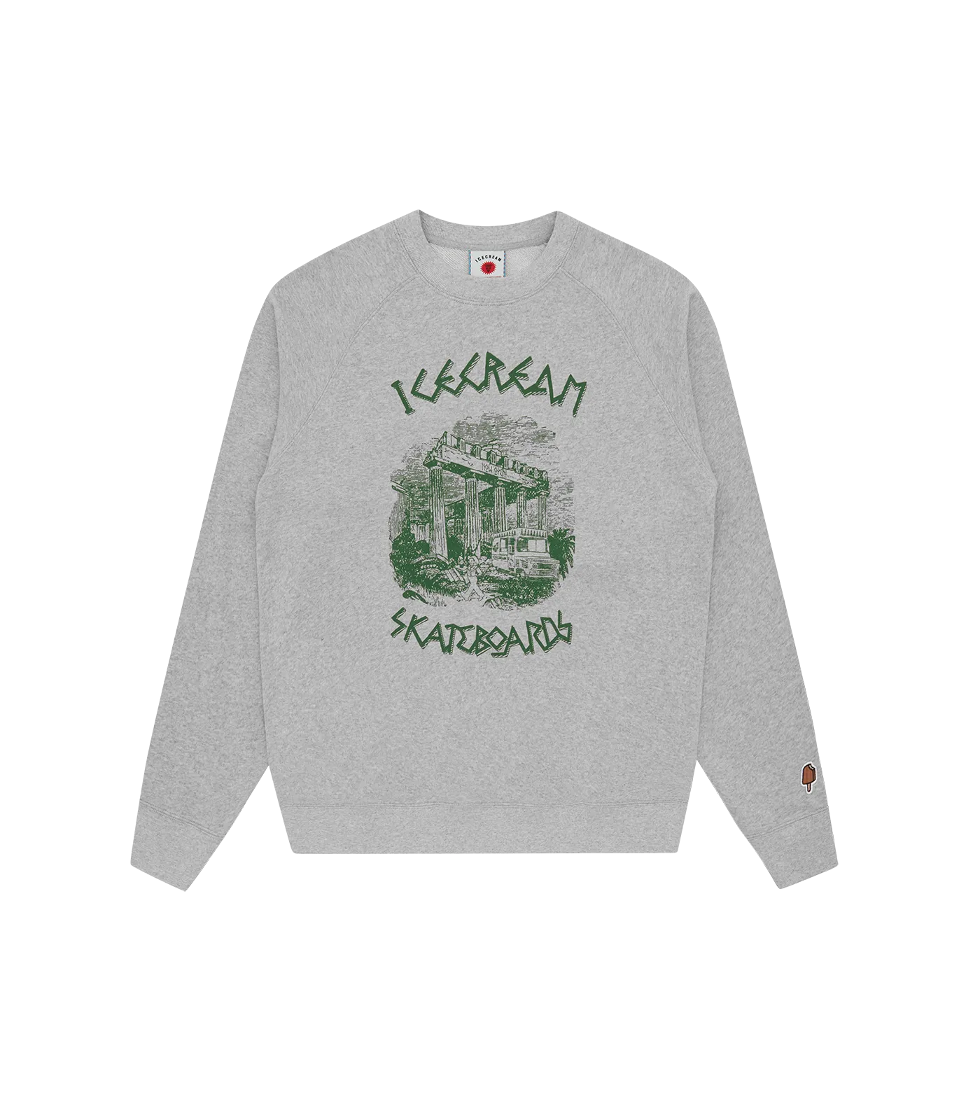 ANCIENT CREWNECK - HEATHER GREY