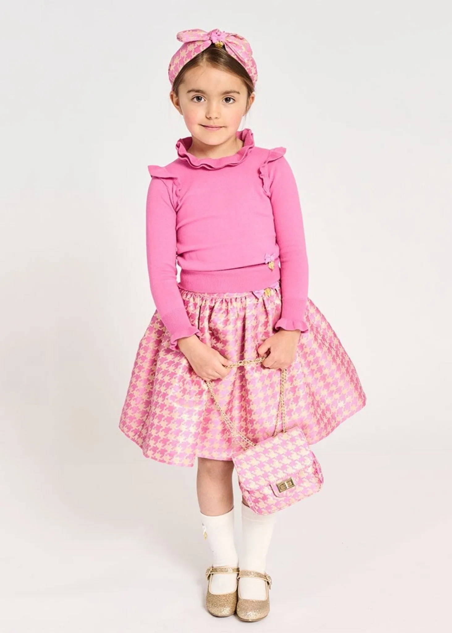 Angel's Face Girls Pink Rafaello Jumper Sweater