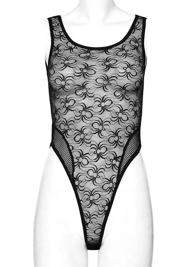 Arachne Spider | HIGH CUT BODYSUIT*