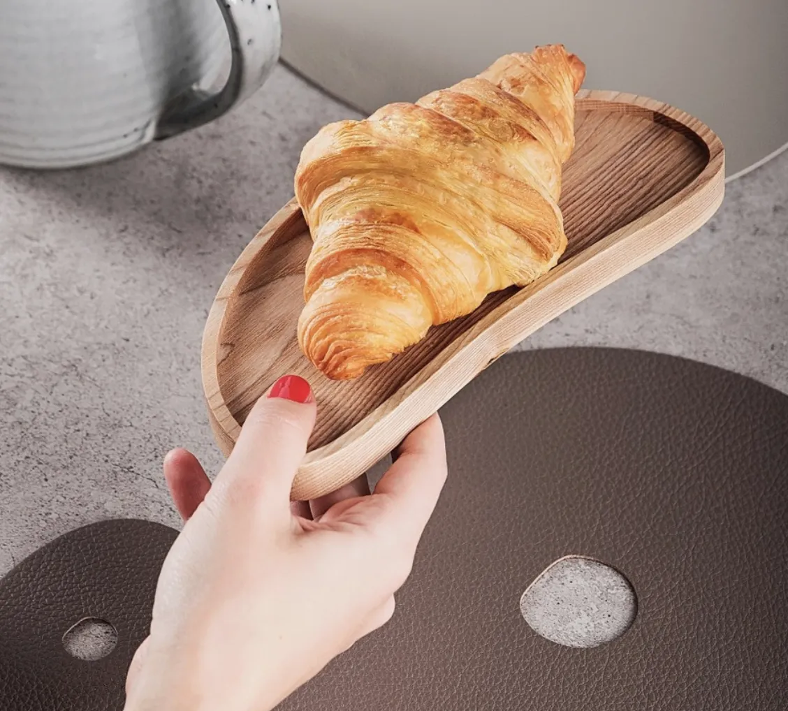 Ash Wood Bean Tray - Small