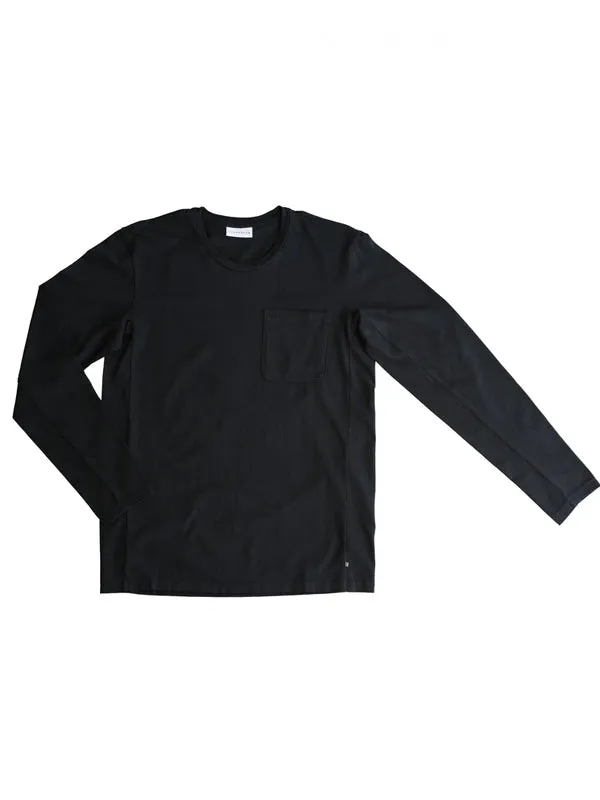 Avant Long Sleeve Tee: Black