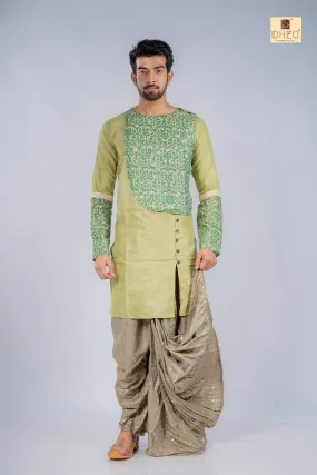 Babuana- Dheu Designer Kurta Dhoti(Optional) Set