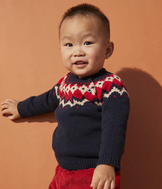 Baby Wool/Cotton Knitted Pullover