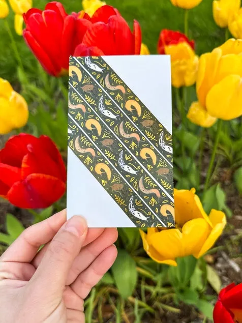 Banana Slug Washi Tape