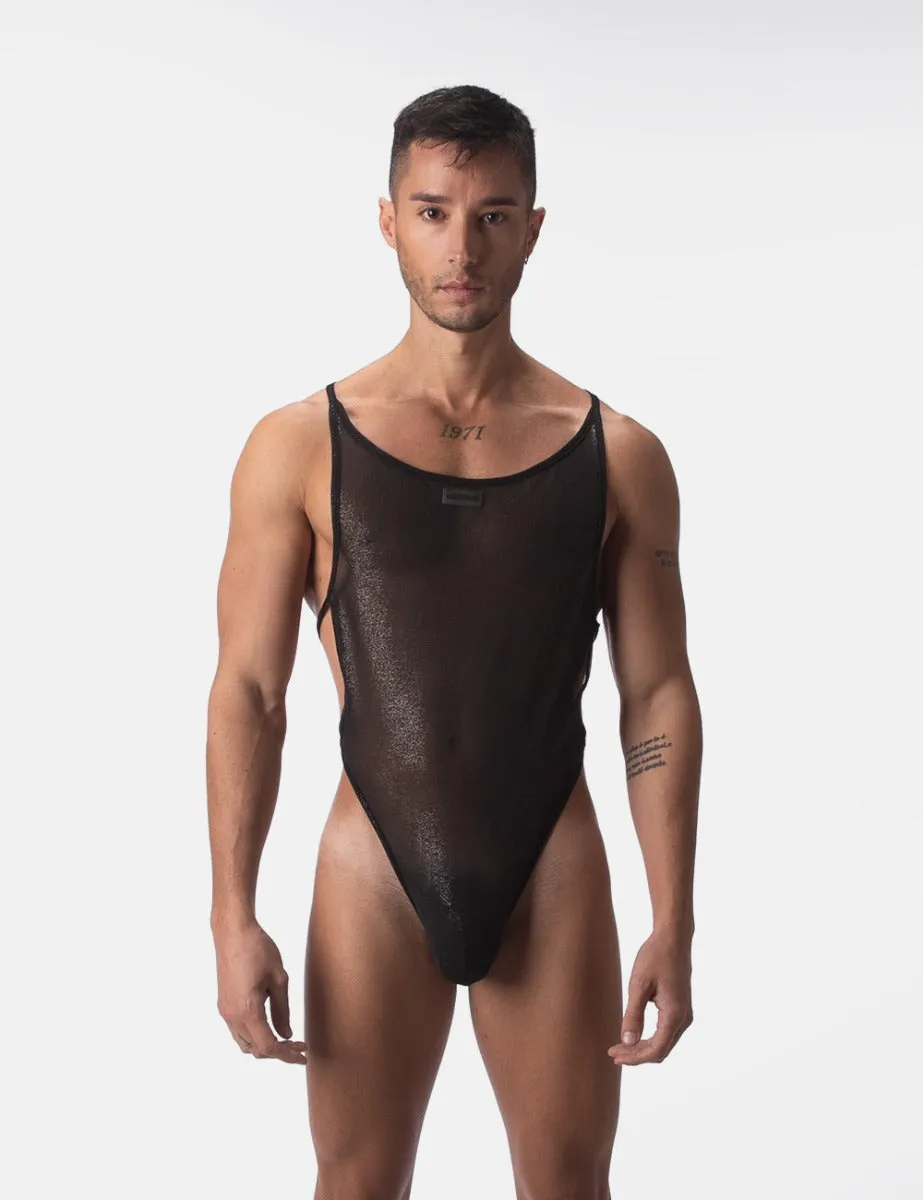 Barcode Berlin Mesh Bodysuit Cobina Black