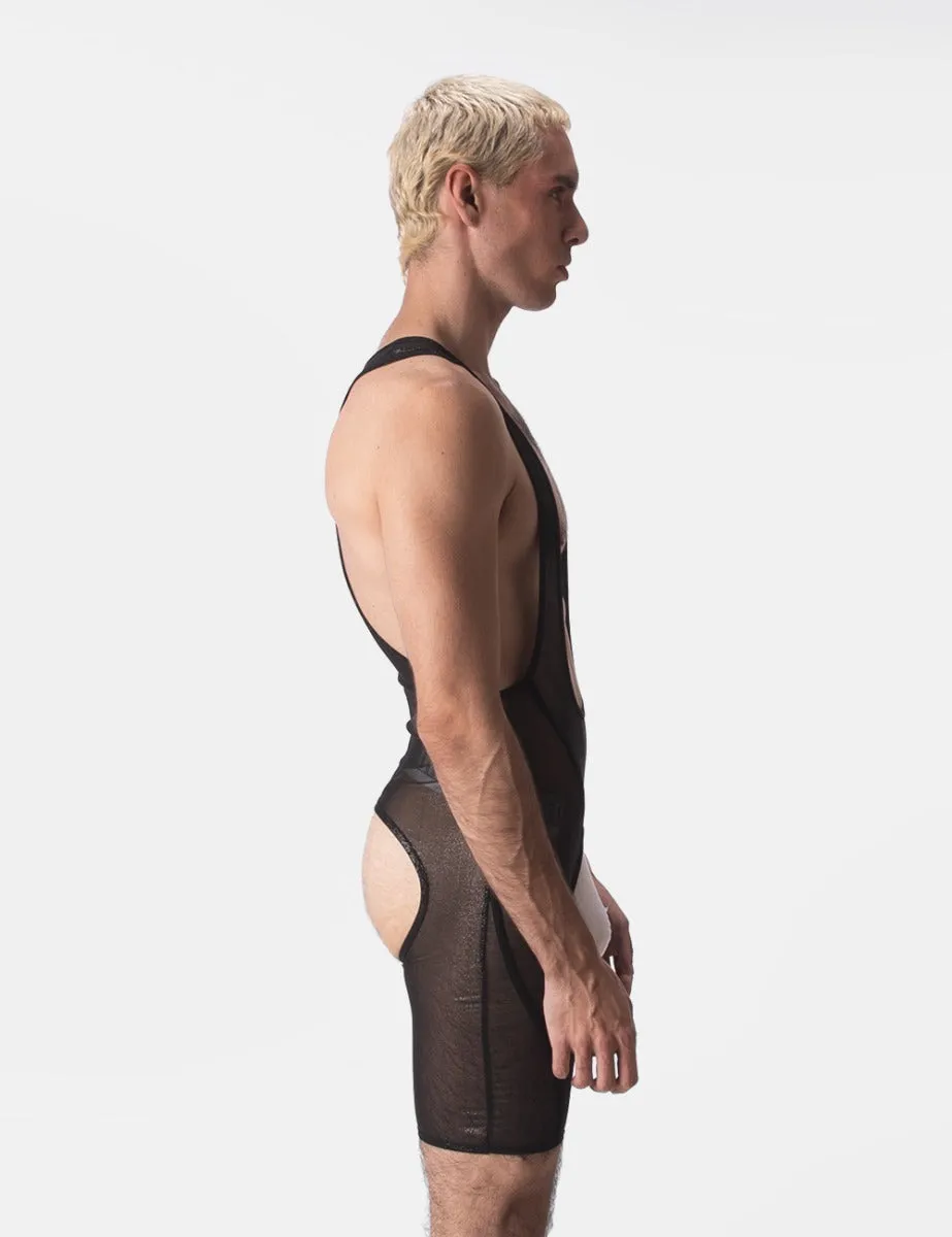 Barcode Berlin Mesh Singlet Ermies Black