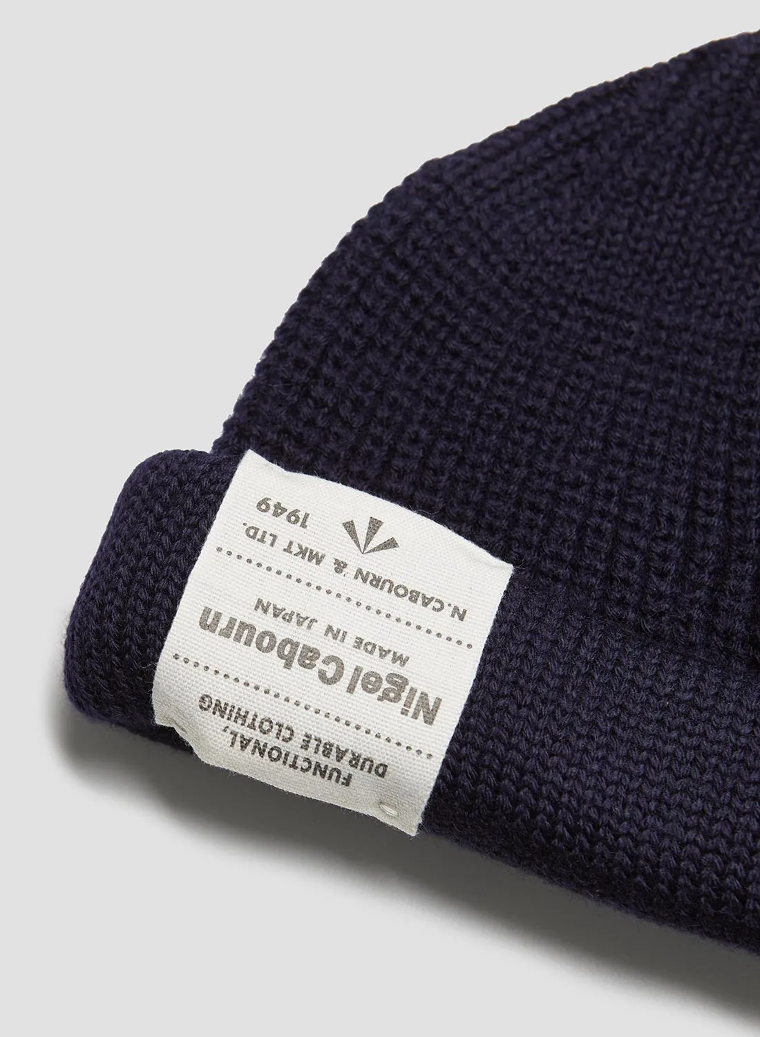 Beanie Wool in Navy