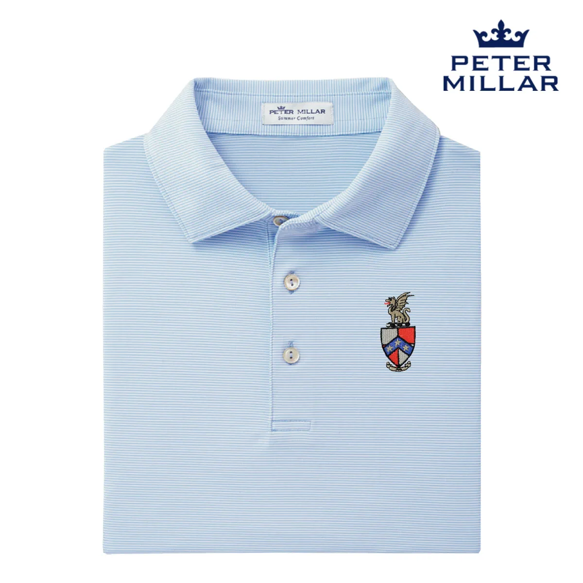 Beta Peter Millar Jubilee Stripe Stretch Jersey Polo