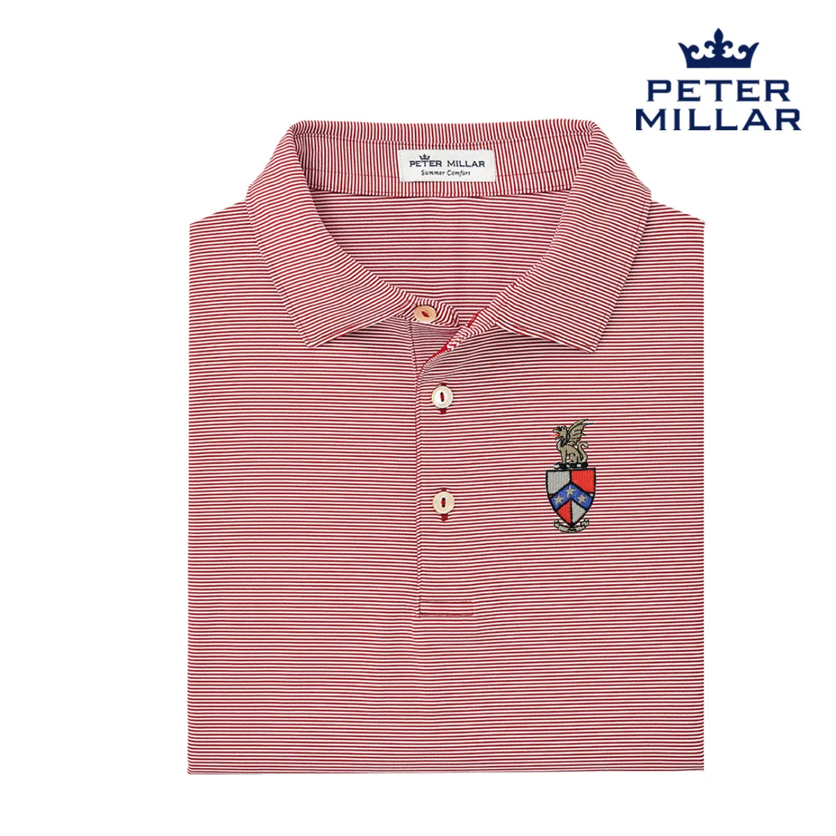 Beta Peter Millar Jubilee Stripe Stretch Jersey Polo