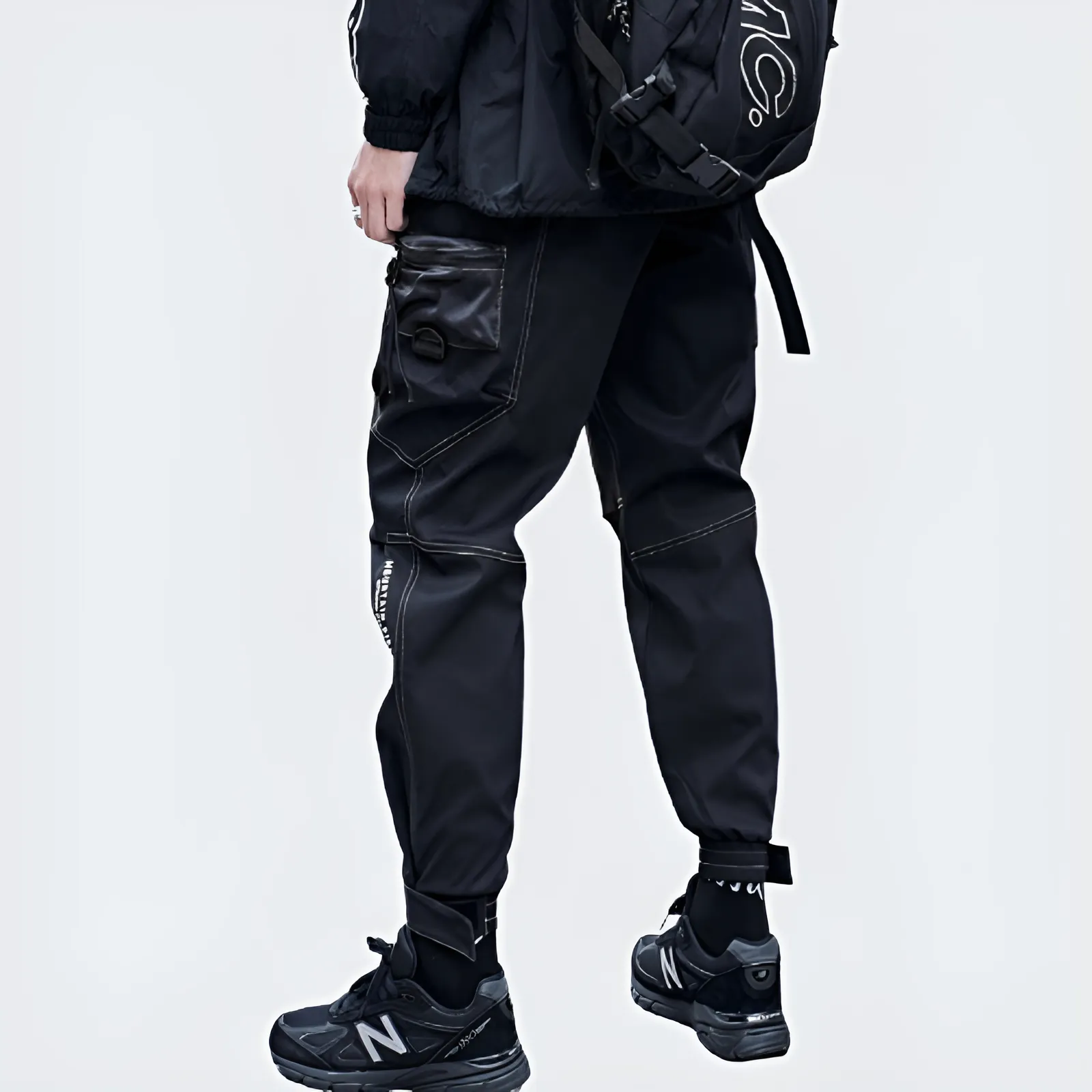 Black Skinny Cargo Pants