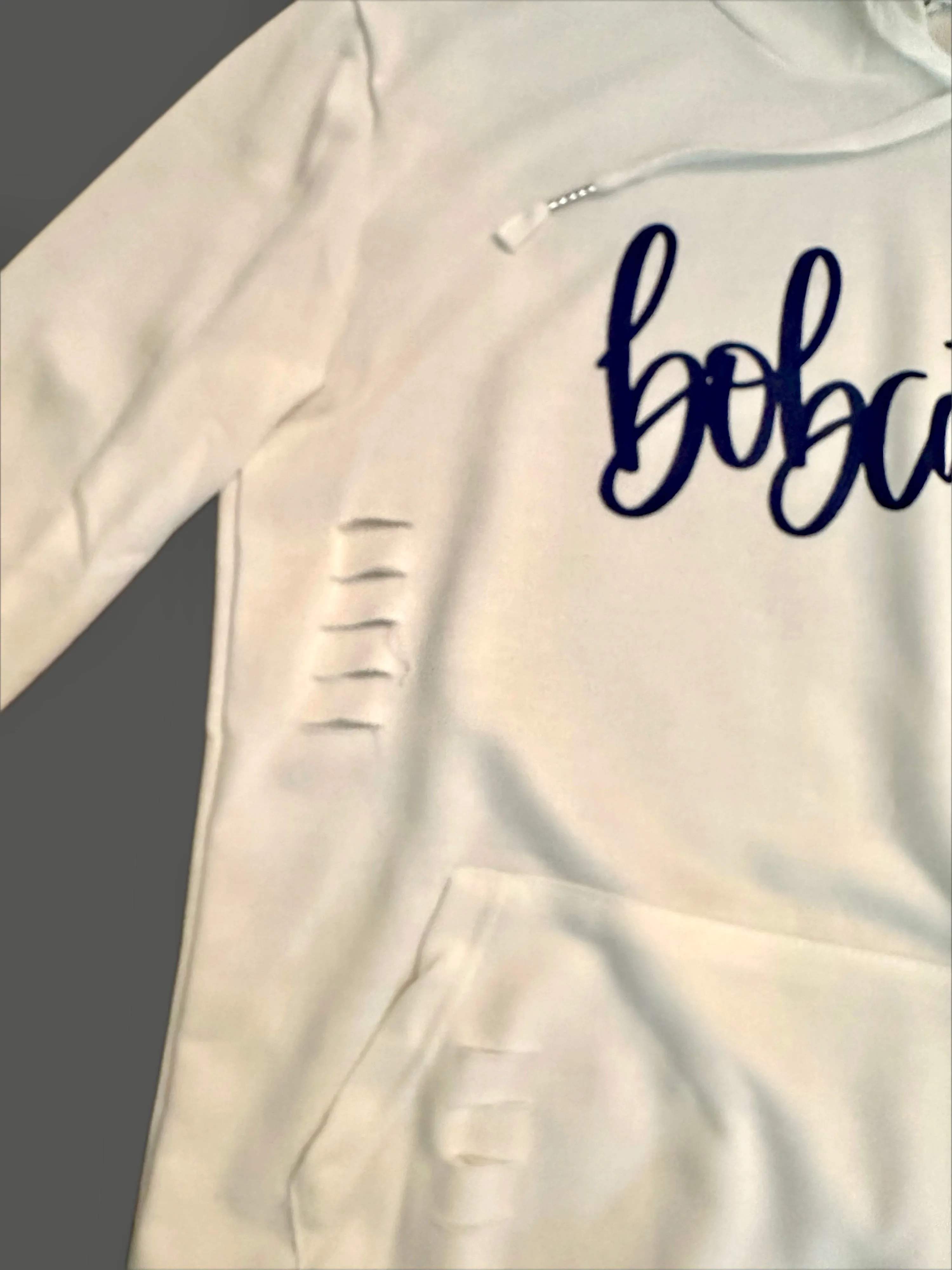 Bobcats & Stars Distressed Hoodie