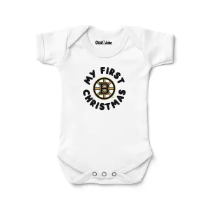 Boston Bruins "My First Christmas" Bodysuit