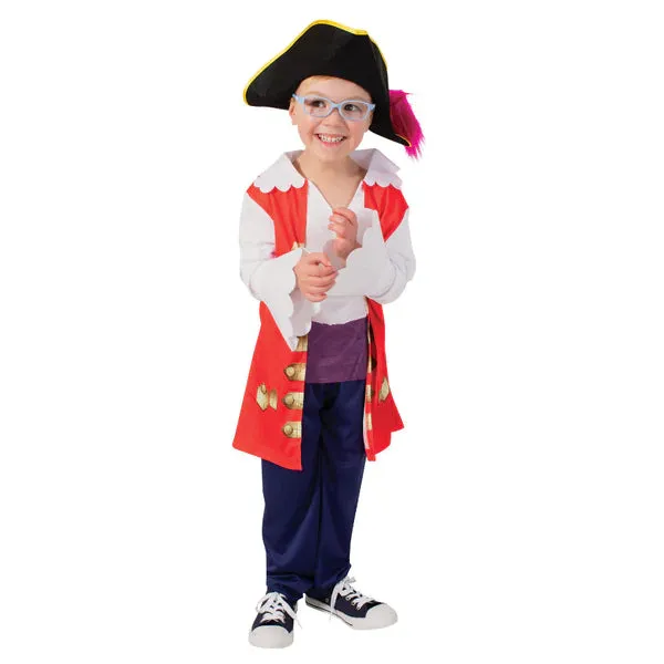 Boy's Costume - Captain Feathersword Deluxe