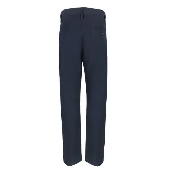 BOYS NAVY BLUE REGULAR CHINOS TROUSER