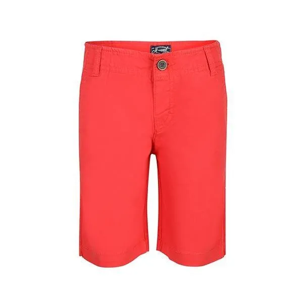 BOYS RED CHINOS SHORTS