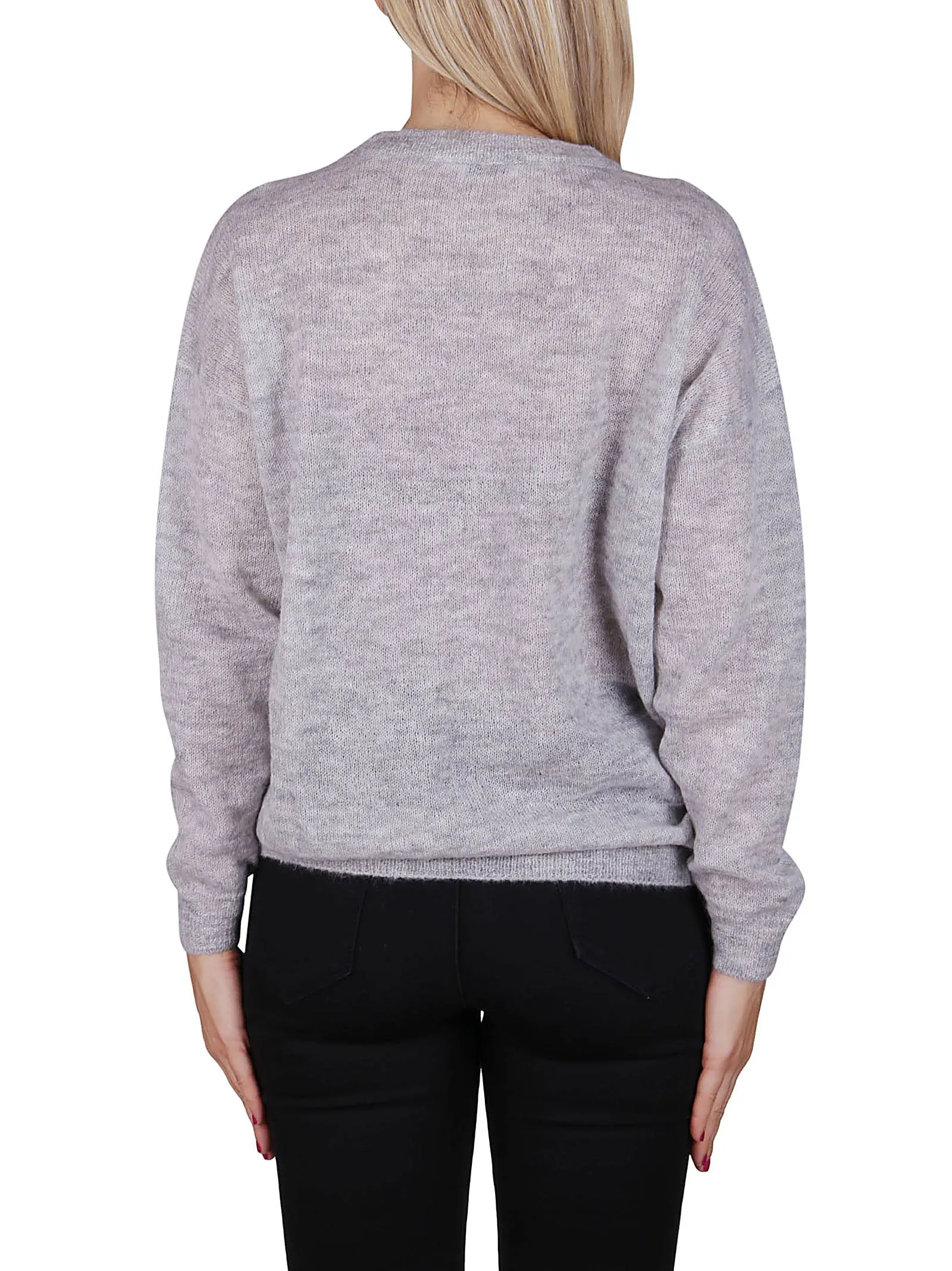 Brunello Cucinelli Floral Embroidered Crewneck Jumper