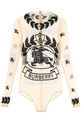 Burberry stretch tulle bodysuit