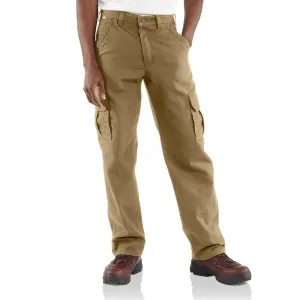 Carhartt Men's - Flame Resistant Canvas - Khaki Cargo Pants