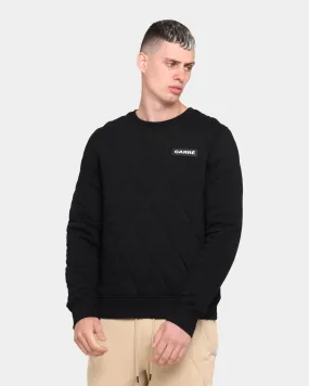 Carré Roadman Quilted Sweater Black