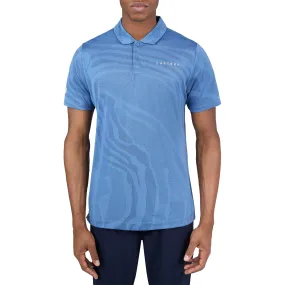 Castore Engineered Knit Golf Polo Shirt - Horizon