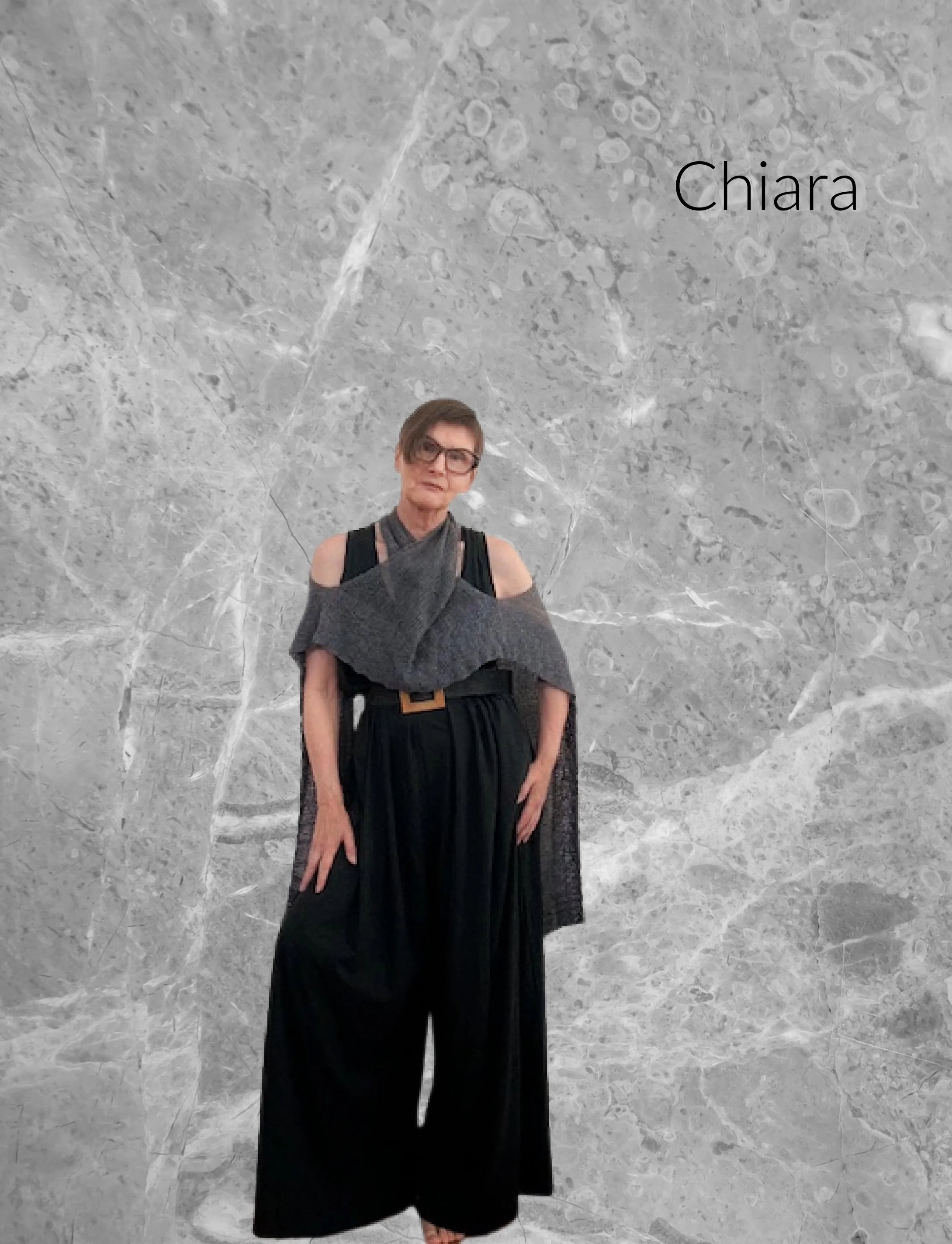 Chiara vest, knit kit