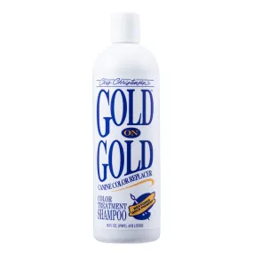 Chris Christensen Gold On Gold Color Treatment Shampoo For Dogs, 16oz