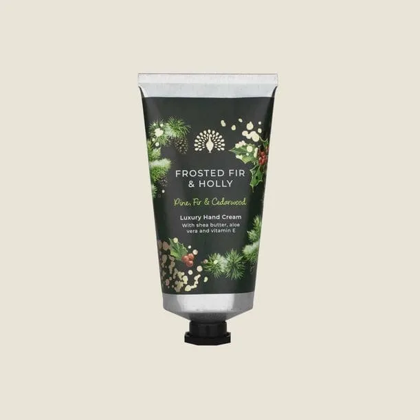 Christmas Tidings Frosted Fir & Holly Hand Cream