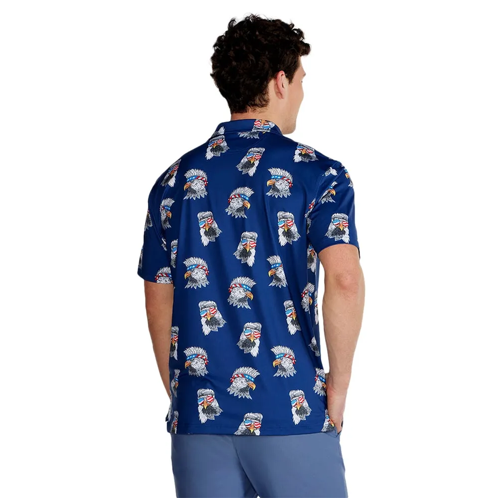 Chubbies Men's The Bird Eye Blind Performance Polo