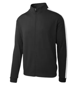 CIGNO ELITE TRACK JACKET - BLACK/WHITE