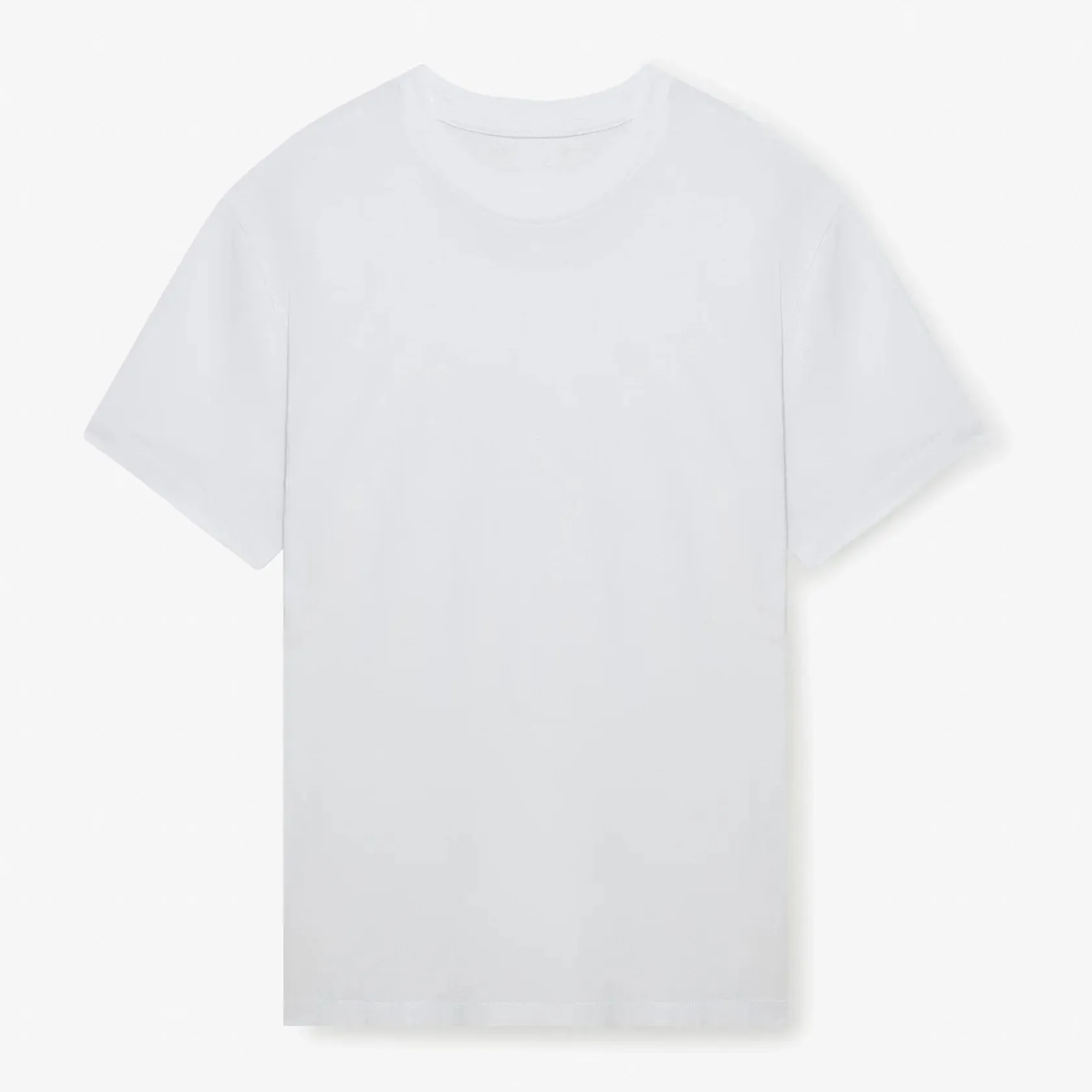 Classic Cotton T-Shirt in White