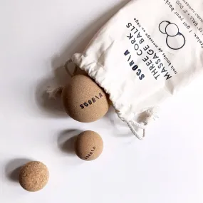 Cork Massage Balls by Scoria World Inc.