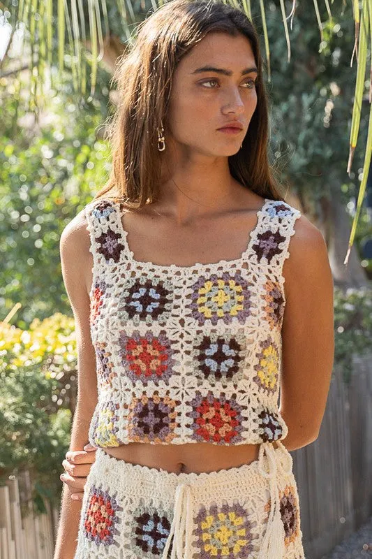 Crochet Squares Tank