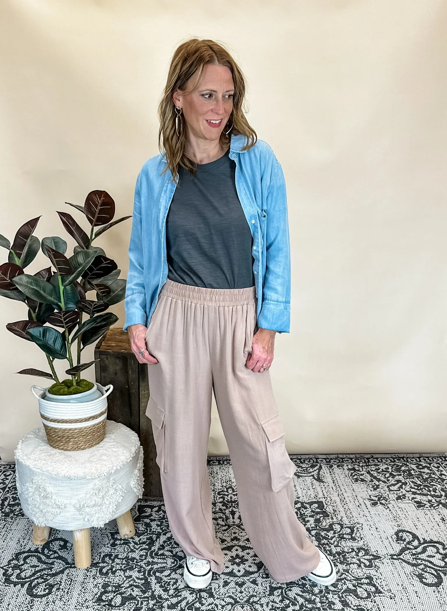 Crucial Cargo Wide Leg Pant