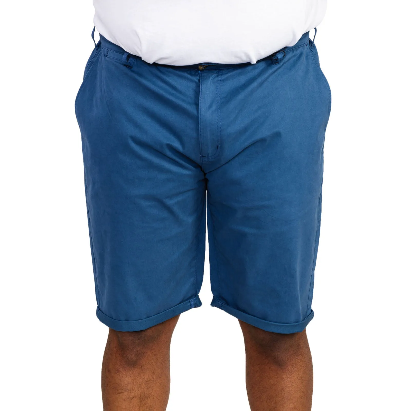 D555 Mens Nelson Big Tall Kingsize Stretch Chino Shorts