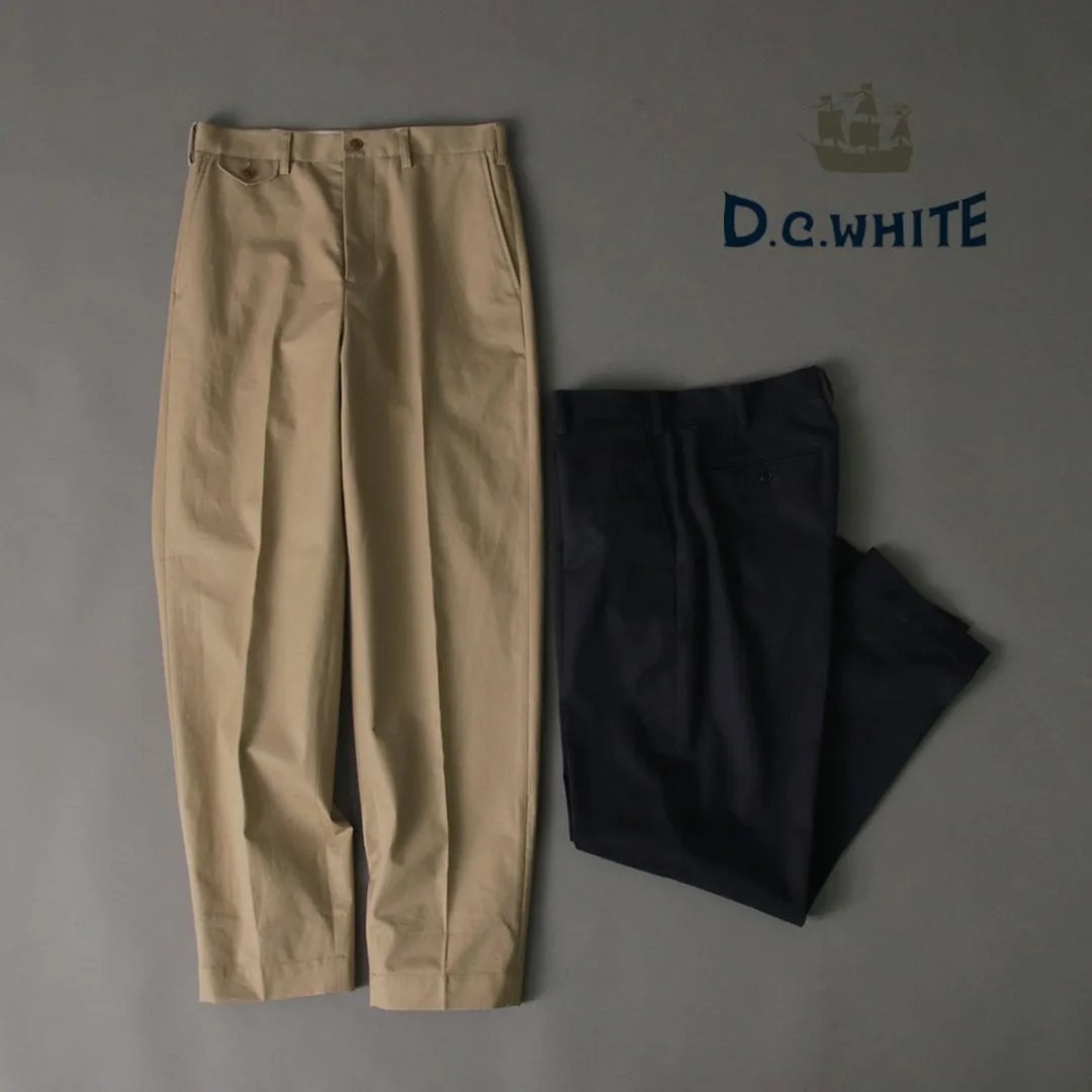 D.C.WHITE / High Density tapered pants